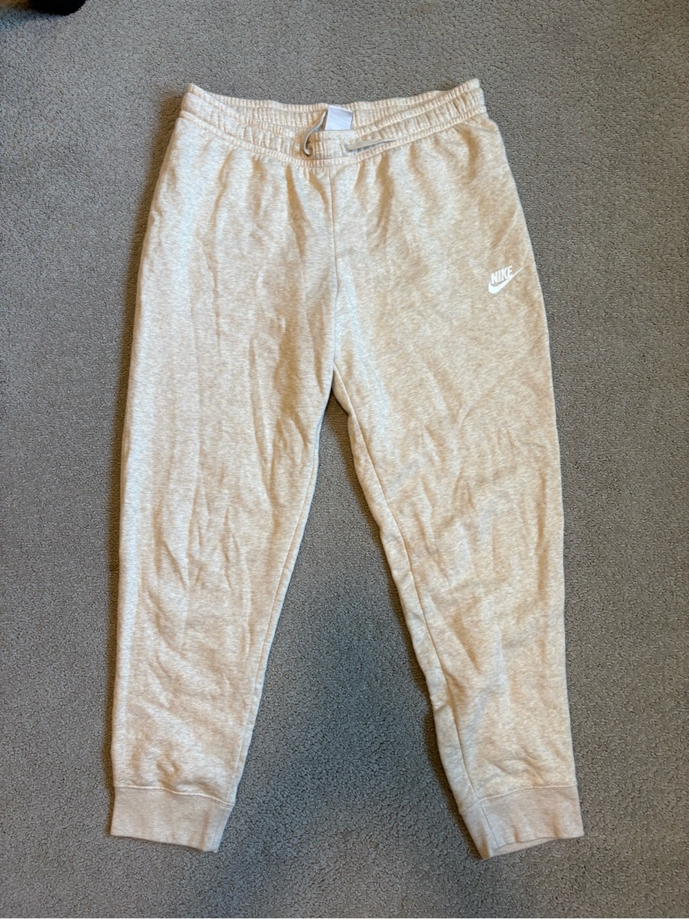 Nike Light Beige Sweat Joggers